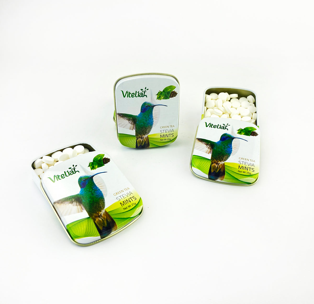 Viteliah Green Tea Stevia Functional Mints